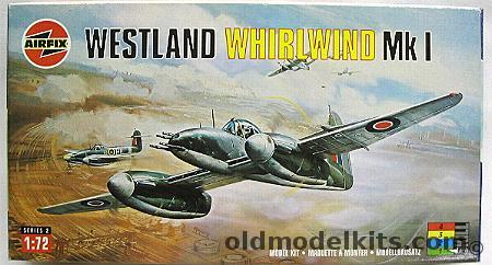 Airfix 1/72 Westland Whirlwind MkI, 02064 plastic model kit